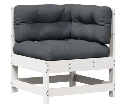 6-Daļīgs Dārza Atpūtas Mēbeļu Komplekts Ar Matračiem, Priede Vidaxl