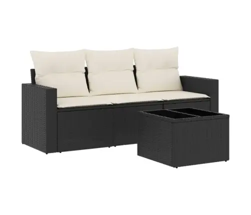 4-Daļīgs Dārza Dīvāna Komplekts Ar Matračiem, Pe Rotangpalma Vidaxl 4-Daļīgs Dārza Dīvāna Komplekts Ar Matračiem, Pe Rotangpalma Vidaxl