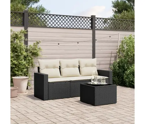 4-Daļīgs Dārza Dīvāna Komplekts Ar Matračiem, Pe Rotangpalma Vidaxl 4-Daļīgs Dārza Dīvāna Komplekts Ar Matračiem, Pe Rotangpalma Vidaxl