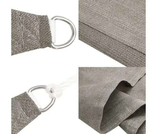 Saulessargs, 160 G/M², Taisnstūra, Gaiši Pelēks, 2X3,5 M, Hdpe Vidaxl