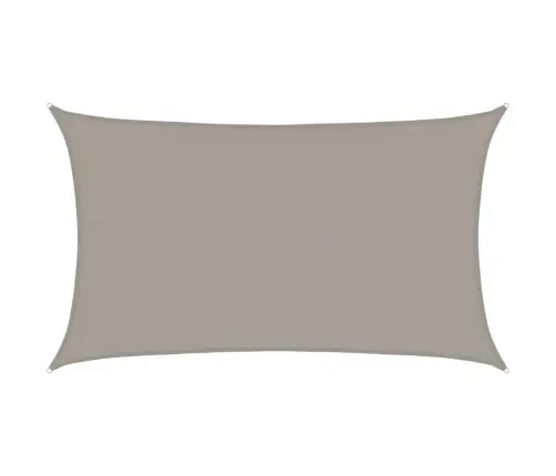 Päikesepuri 160 G/M² Ristkülik, Helehall, 5X8 M, Hdpe