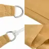 Saulessargs, 160 G/M², Taisnstūra, Smilšu Krāsa, 2X3 M, Hdpe Vidaxl