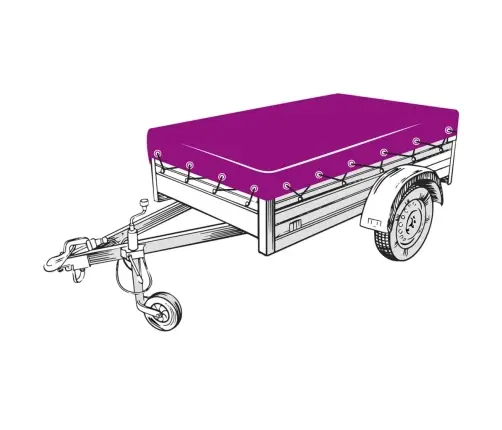 Tinklas Priekabai, Žalias, 2X3,5M, Hdpe