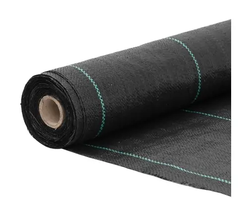 Augsnes Pārsegs, Melns, 0,5X10 M, Pp Vidaxl