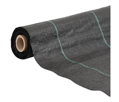 Augsnes Pārsegs, Melns, 1X50 M, Pp Vidaxl