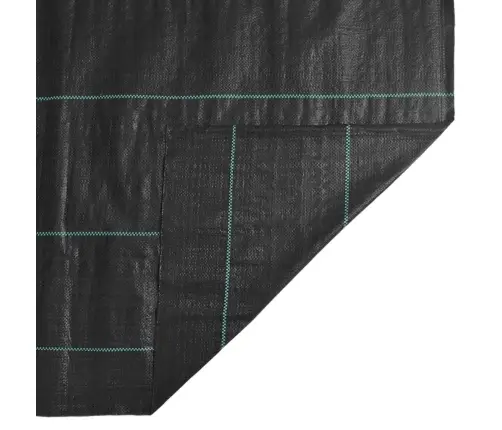 Augsnes Pārsegs, Melns, 2X25 M, Pp Vidaxl