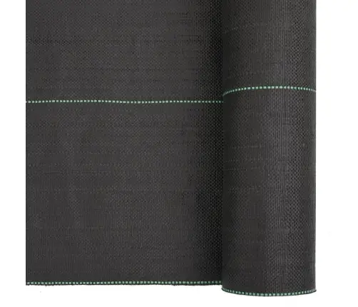 Augsnes Pārsegs, Melns, 0,5X10 M, Pp Vidaxl