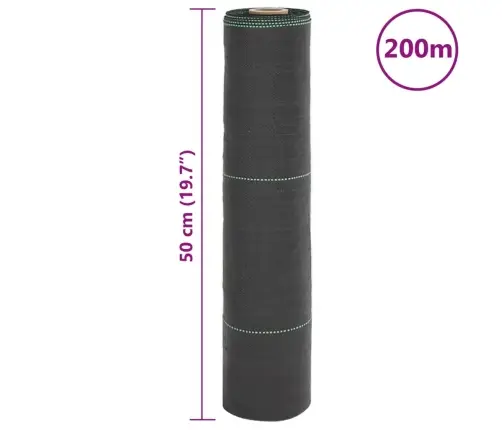 Umbrohumatt, Must, 0,5 X 200 M, Pp