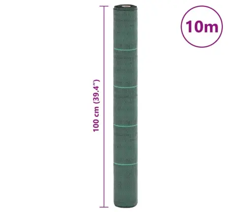 Augsnes Pārsegs, Zaļš, 1X10 M, Pp Vidaxl