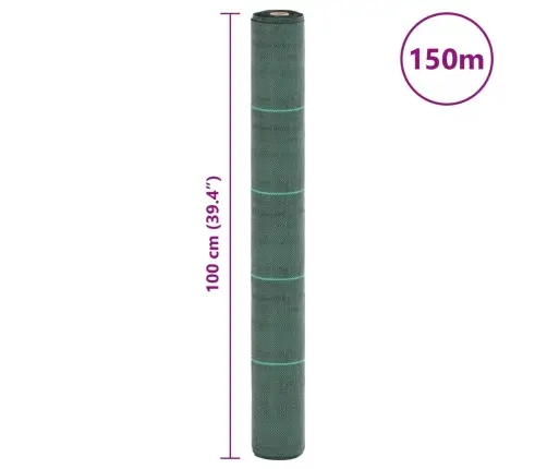 Augsnes Pārsegs, Zaļš, 1X150 M, Pp Vidaxl