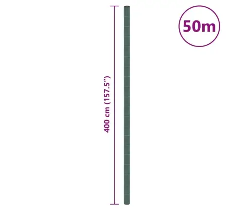 Augsnes Pārsegs, Zaļš, 4X50 M, Pp Vidaxl