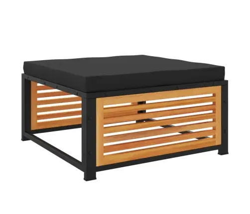 6-Osaline Aiamööbli Komplekt Patjadega, Akaatsiapuit