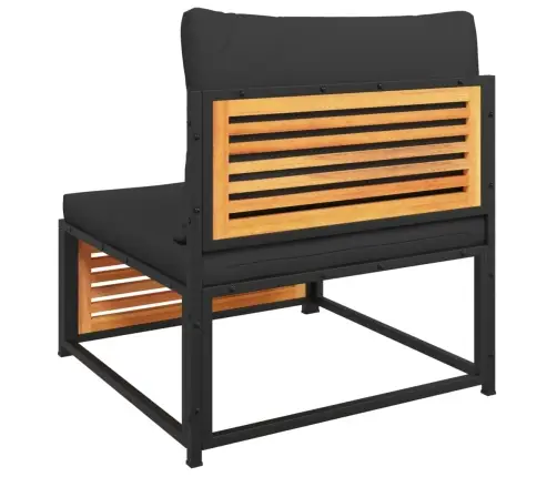 4-Daļīgs Dārza Atpūtas Mēbeļu Komplekts Ar Matračiem, Akācija Vidaxl