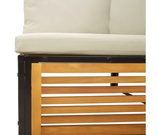 Sodo Komplektas Su Pagalvėlėmis, 5 Dalių, Akacijos Masyvas