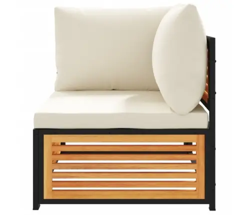 Sodo Sofos Komplektas Su Pagalvėmis, 2 Dalių, Akacijos Masyvas