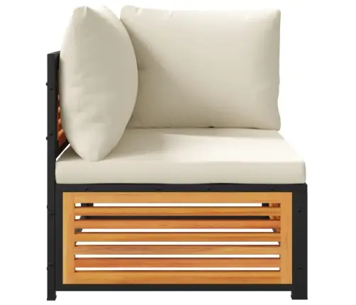 Sodo Sofos Komplektas Su Pagalvėmis, 2 Dalių, Akacijos Masyvas