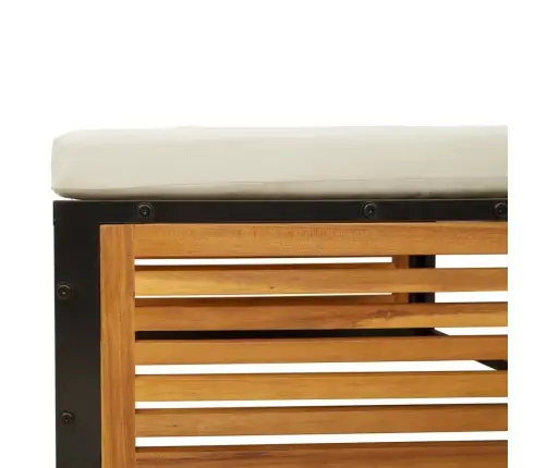 Sodo Sofos Komplektas Su Pagalvėmis, 6 Dalių, Akacijos Masyvas