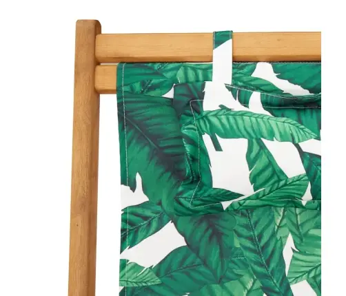 Salokāmi Pludmales Krēsli, 2 Gab., Audums Un Priedes Masīvkoks Vidaxl