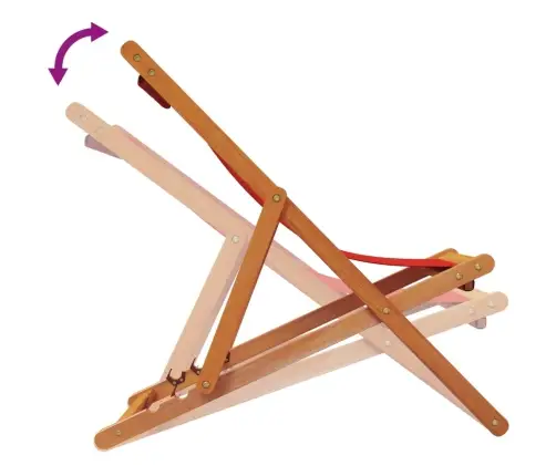 Salokāmi Pludmales Krēsli, 2 Gab., Sarkans Audums Vidaxl Salokāmi Pludmales Krēsli, 2 Gab., Sarkans Audums Vidaxl