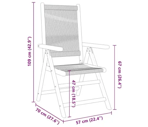 Atlošiamos Sodo Kėdės, 6Vnt., Pilkos, Akacijos Medienos Masyvas