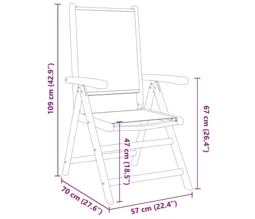 Atlošiamos Sodo Kėdės, 4Vnt., Antracito, Audinys Ir Mediena
