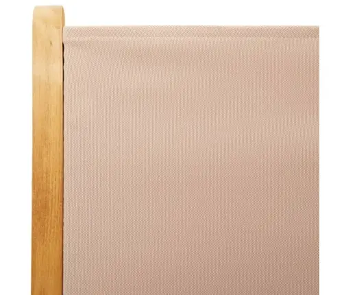 Atgāžami Dārza Krēsli, 4 Gab., Pelēkbrūns, Audums Un Masīvkoks Vidaxl