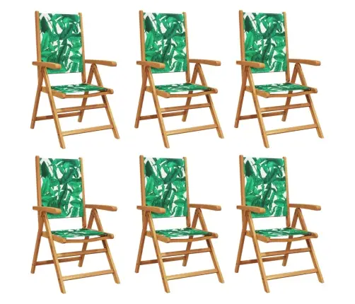 Allalastava Seljatoega Aiatoolid 6 Tk, Roheline, Kangas Ja Puit