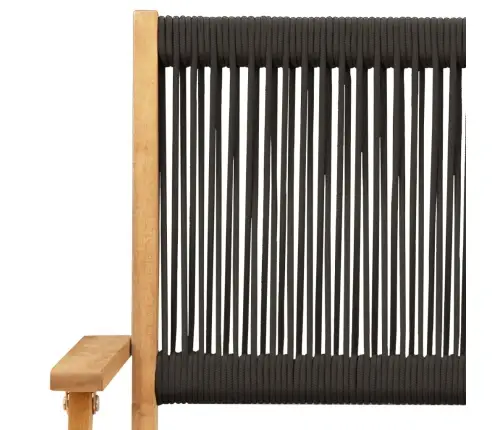 Kokkupandavad Aiatoolid 8 Tk, Must, Akaatsiapuit