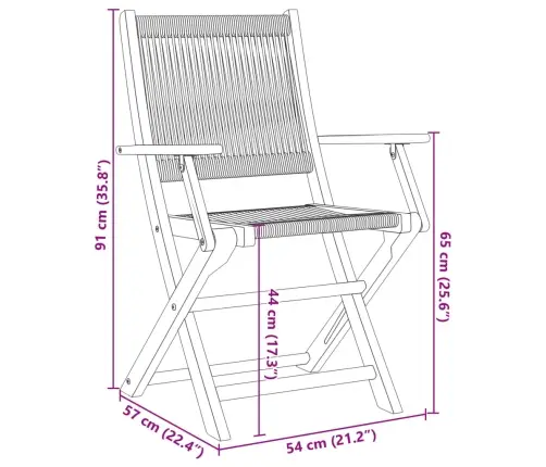 Kokkupandavad Aiatoolid 6 Tk, Hall, Akaatsiapuit