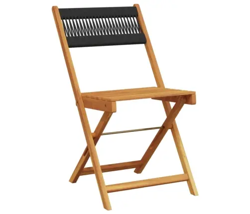 Kokkupandavad Aiatoolid 4 Tk, Must, Akaatsiapuit