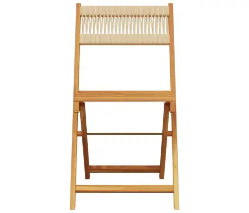 Sulankstomos Sodo Kėdės, 4Vnt., Smėlio, Akacijos Masyvas