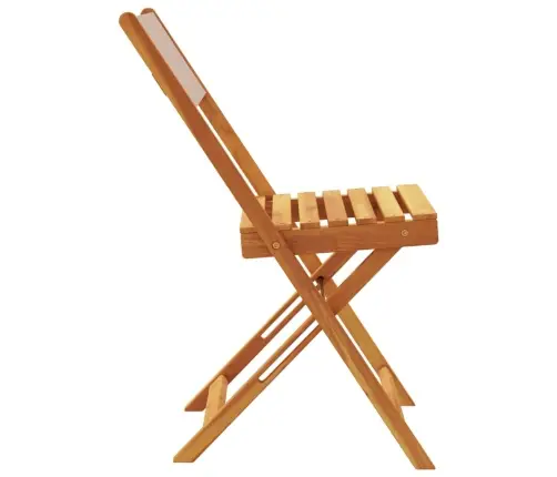 Sulankstomos Sodo Kėdės, 6Vnt., Taupe, Audinys/Mediena