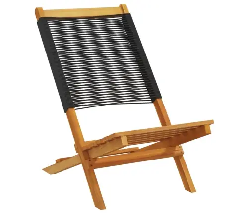 Kokkupandavad Aiatoolid 6 Tk, Must, Akaatsiapuit