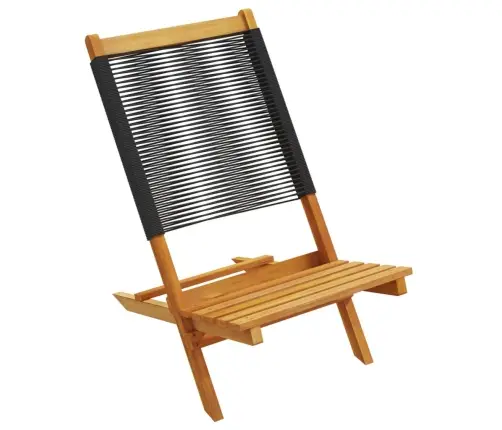 Kokkupandavad Aiatoolid 6 Tk, Must, Akaatsiapuit