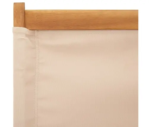 Sulankstomos Sodo Kėdės, 4Vnt., Smėlio, Audinys Ir Mediena