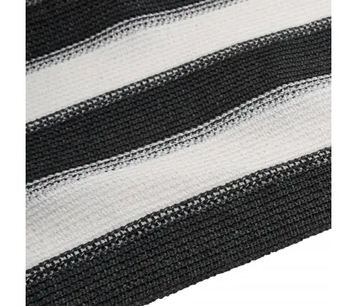 Norobežojošais Tīkls Antracītpelēks Balts 1,2X50 M Hdpe 75 G/M² Vidaxl