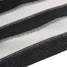 Norobežojošais Tīkls Antracītpelēks Balts 1,2X50 M Hdpe 75 G/M² Vidaxl