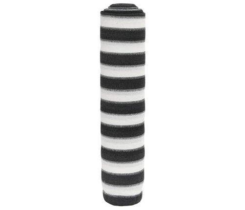 Norobežojošais Tīkls Antracītpelēks Balts 1,5X25 M Hdpe 75 G/M² Vidaxl
