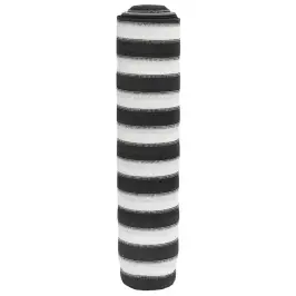 Norobežojošais Tīkls Antracītpelēks Balts 3,6X10 M Hdpe 75 G/M² Vidaxl