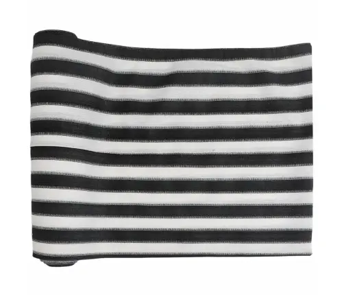 Norobežojošais Tīkls Antracītpelēks Balts 2X25 M Hdpe 150G/M² Vidaxl