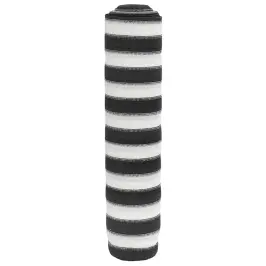 Norobežojošais Tīkls Antracītpelēks Balts 1X10 M Hdpe 150G/M² Vidaxl