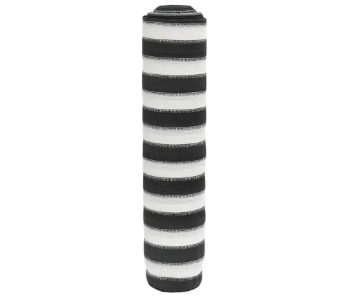 Privaatsusvõrk, Antratsiit Ja Valge, 1 X 10 M, Hdpe 195 G/M² Privaatsusvõrk, Antratsiit Ja Valge, 1 X 10 M, Hdpe 195 G/M²
