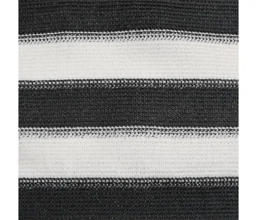 Norobežojošais Tīkls Antracītpelēks Balts 1,5X25 M Hdpe 150G/M² Vidaxl