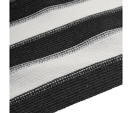Norobežojošais Tīkls Antracītpelēks Balts 1,8X10 M Hdpe 150G/M² Vidaxl