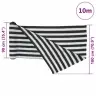Norobežojošais Tīkls Antracītpelēks Balts 1,8X10 M Hdpe 150G/M² Vidaxl