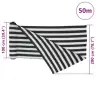 Norobežojošais Tīkls Antracītpelēks Balts 2X50 M Hdpe 150G/M² Vidaxl