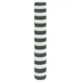 Norobežojošais Tīkls Zaļš Un Balts 1,2X10 M Hdpe 75 G/M² Vidaxl