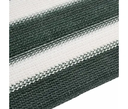 Norobežojošais Tīkls Zaļš Un Balts 1,2X50 M Hdpe 75 G/M² Vidaxl