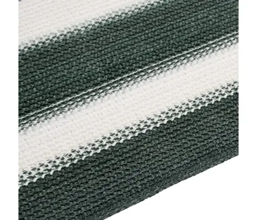 Norobežojošais Tīkls Zaļš Un Balts 1,8X10 M Hdpe 75 G/M² Vidaxl