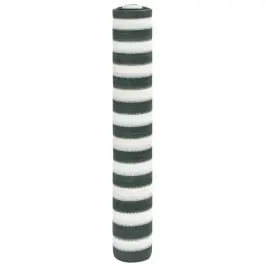 Norobežojošais Tīkls Zaļš Un Balts 2X50M Hdpe 75 G/M² Vidaxl